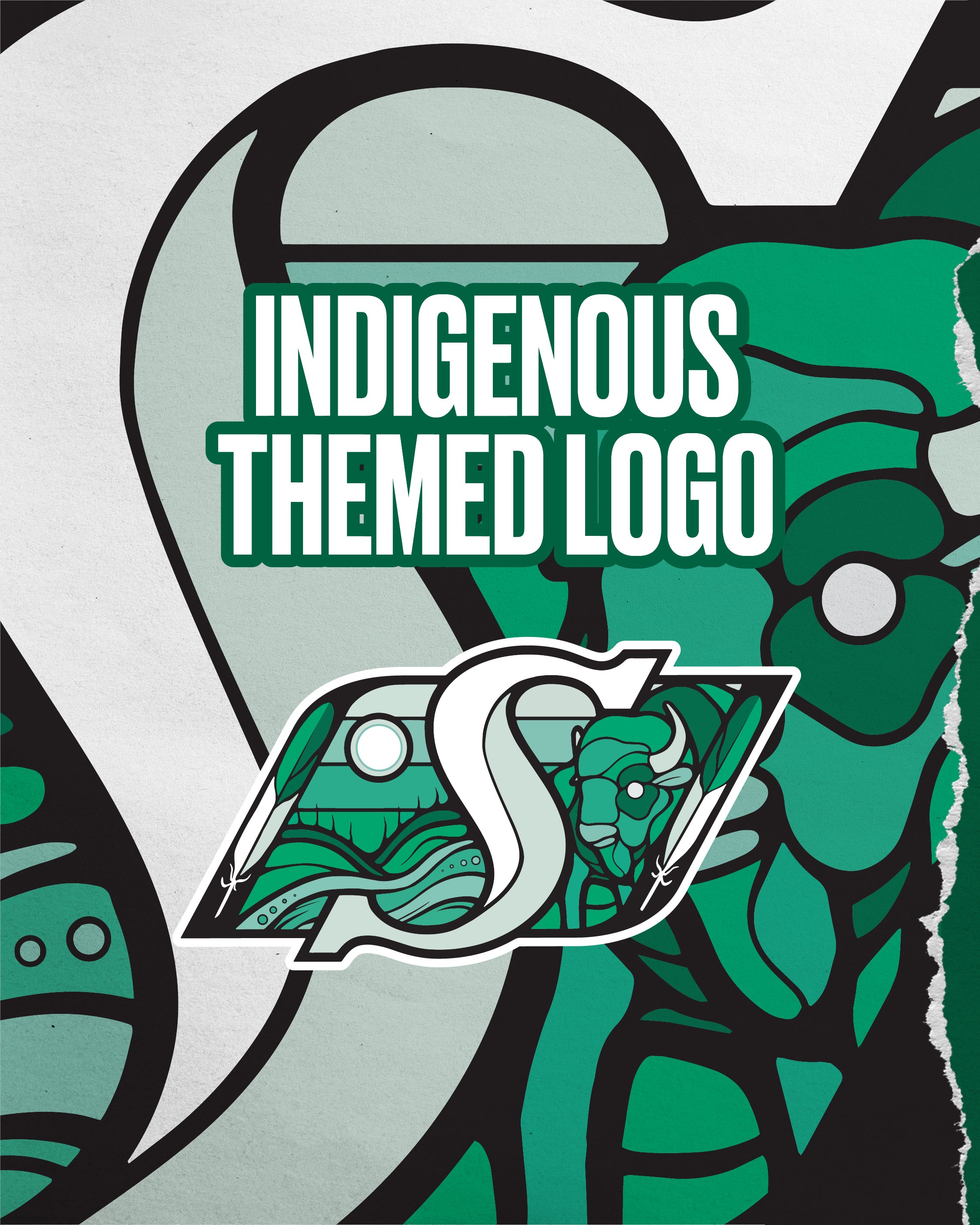 Green Indigenous Tee