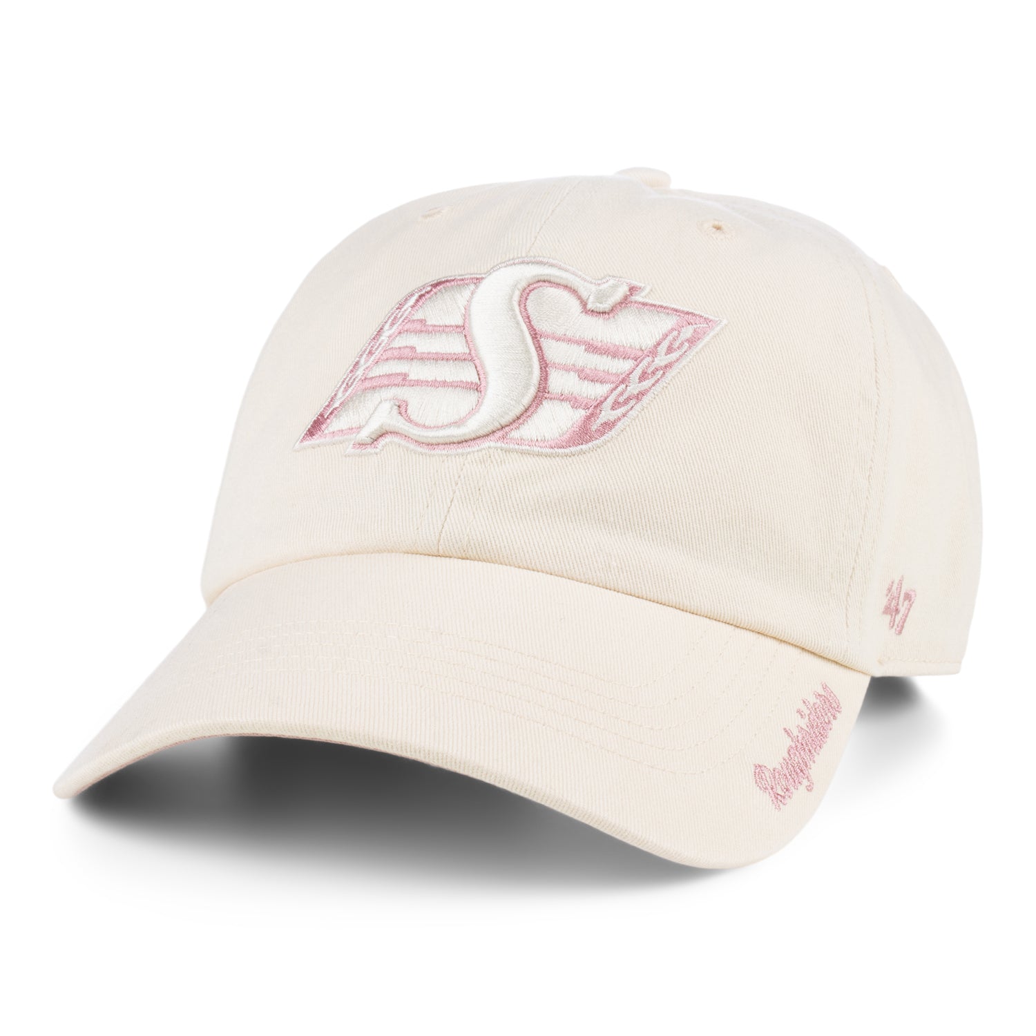 Ladies Ballpark Cheer Clean Up Cap Natural