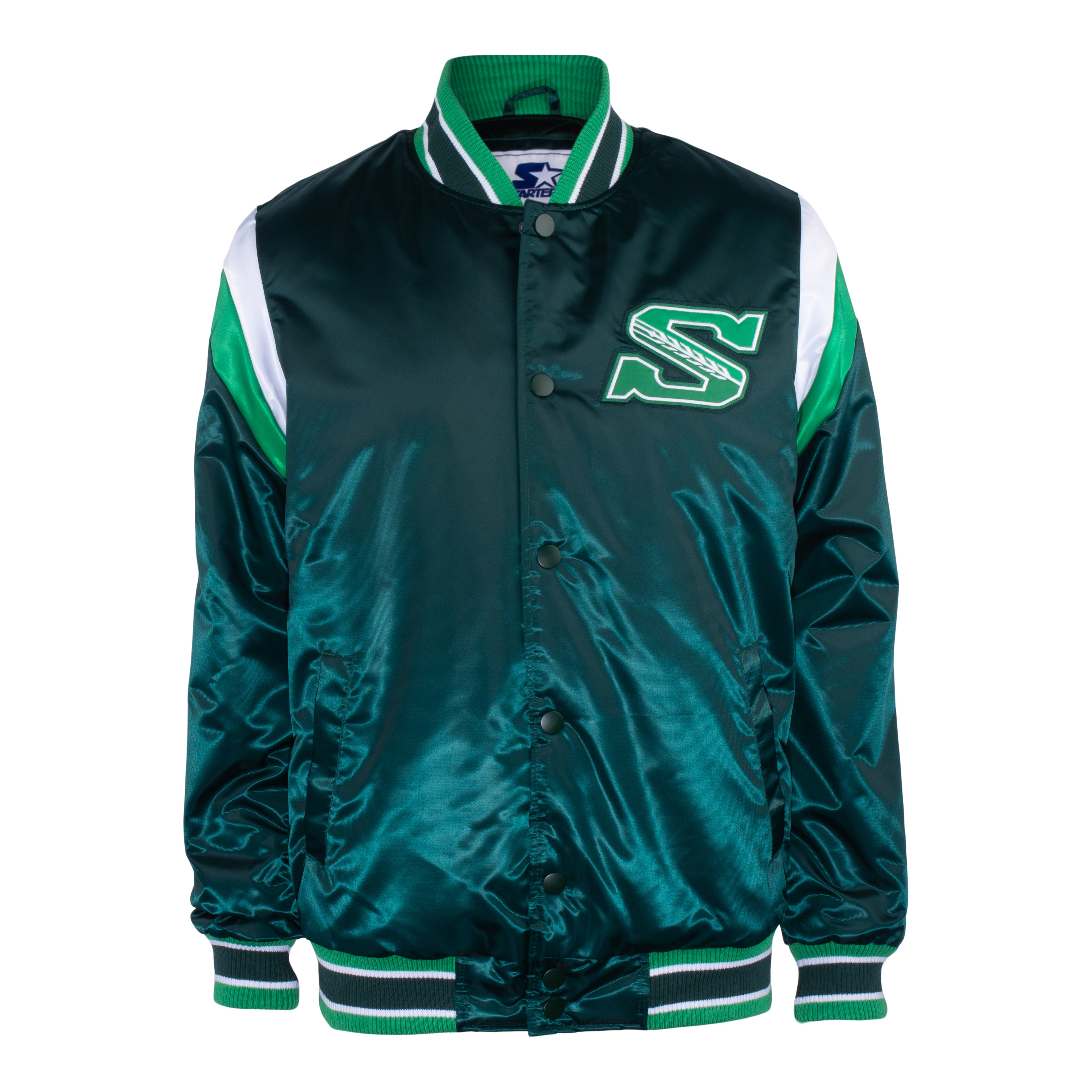 Obsidian Box Twill Satin Jacket