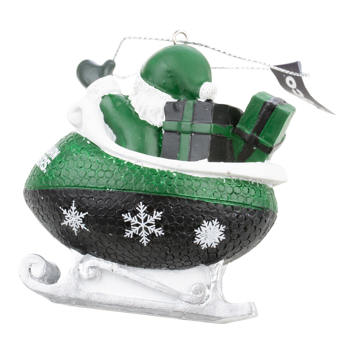 Football Sleigh Ornament