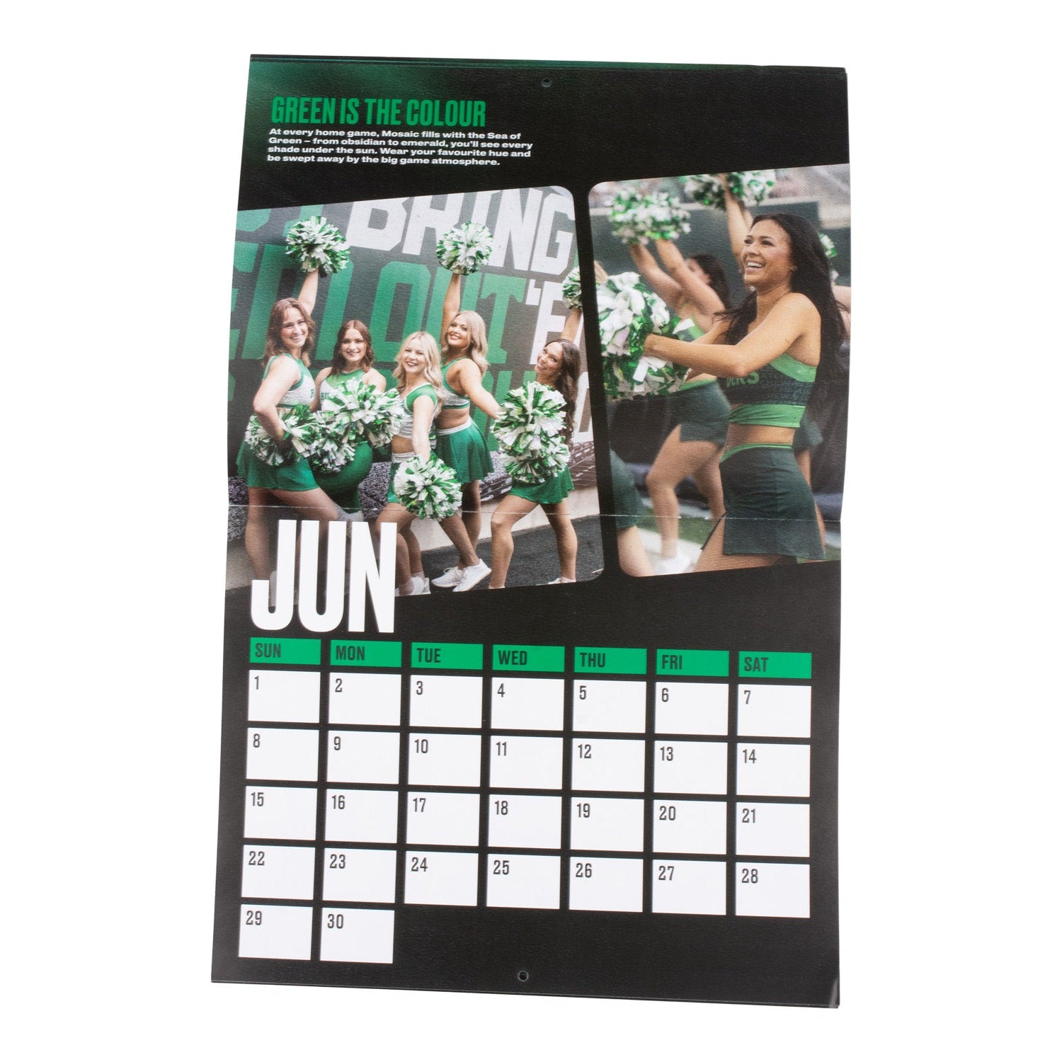 2025 Rider Cheer Team Calendar